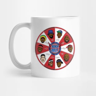 2016 Bench On A Quest - Player Wheel Mug